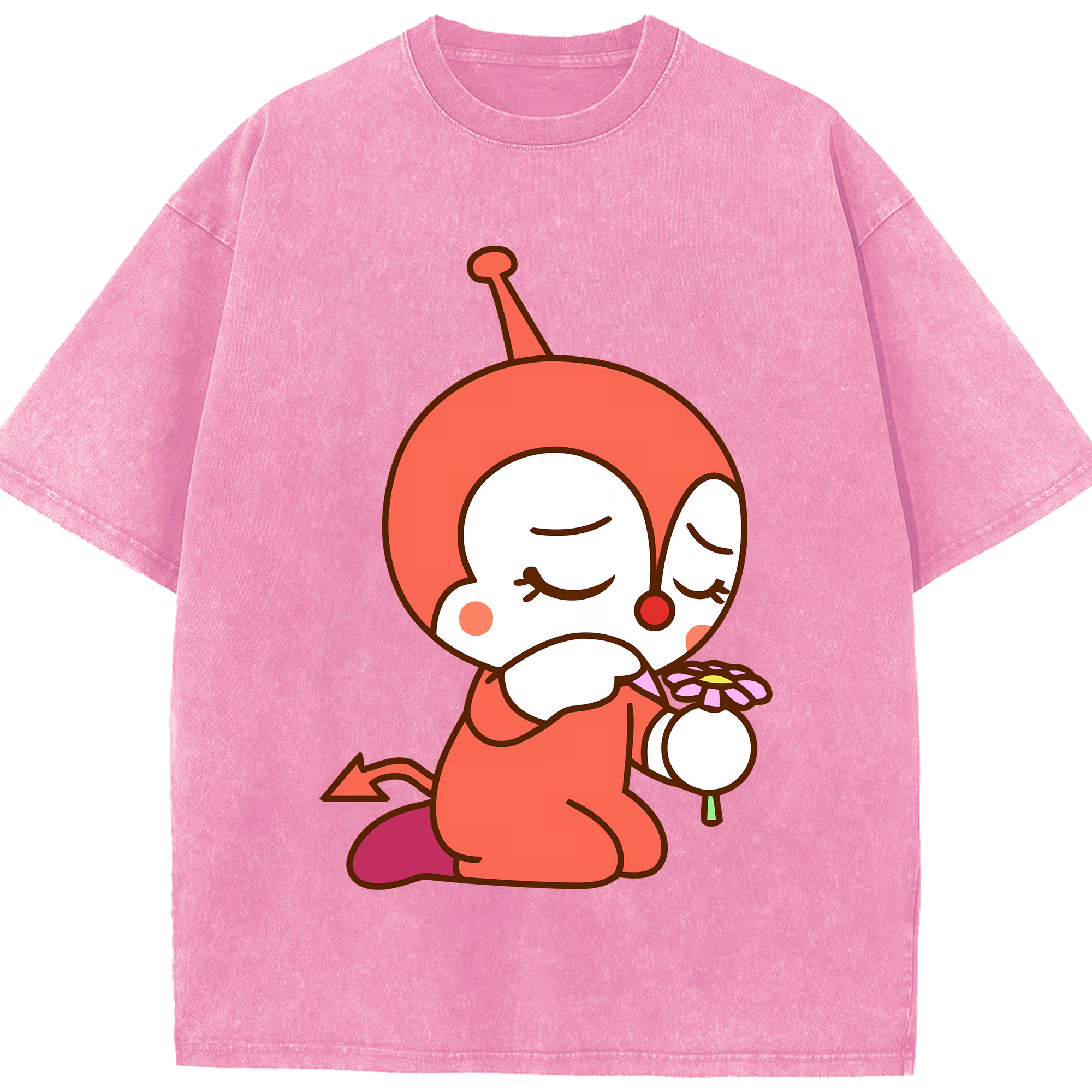 （画像用） アンパンマン Anpanman 綿100% ヴィンテージ風 半袖Tシャツ（フロントプリント）